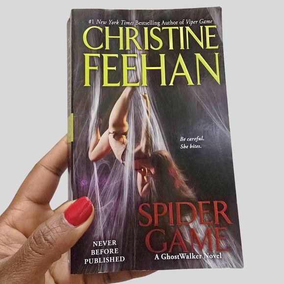 Christine Feehan GhostWalker Book Lot Spider Game Viper Game Romantic Suspense - Picture 7 of 10